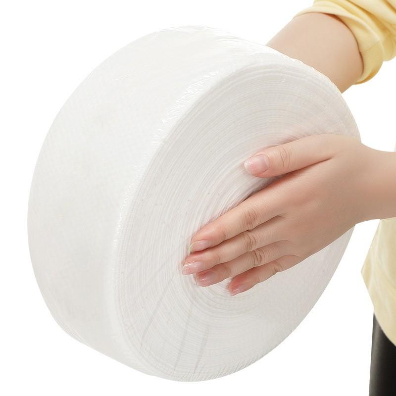 Small Cotton Face Towel Large Roll ThickenedDisposable Soft Cotton Towel Non-shedding Facial Towel