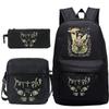 Popular Singer Peripheral Backpack Pencil Case Student Schoolbag Three-piece Set