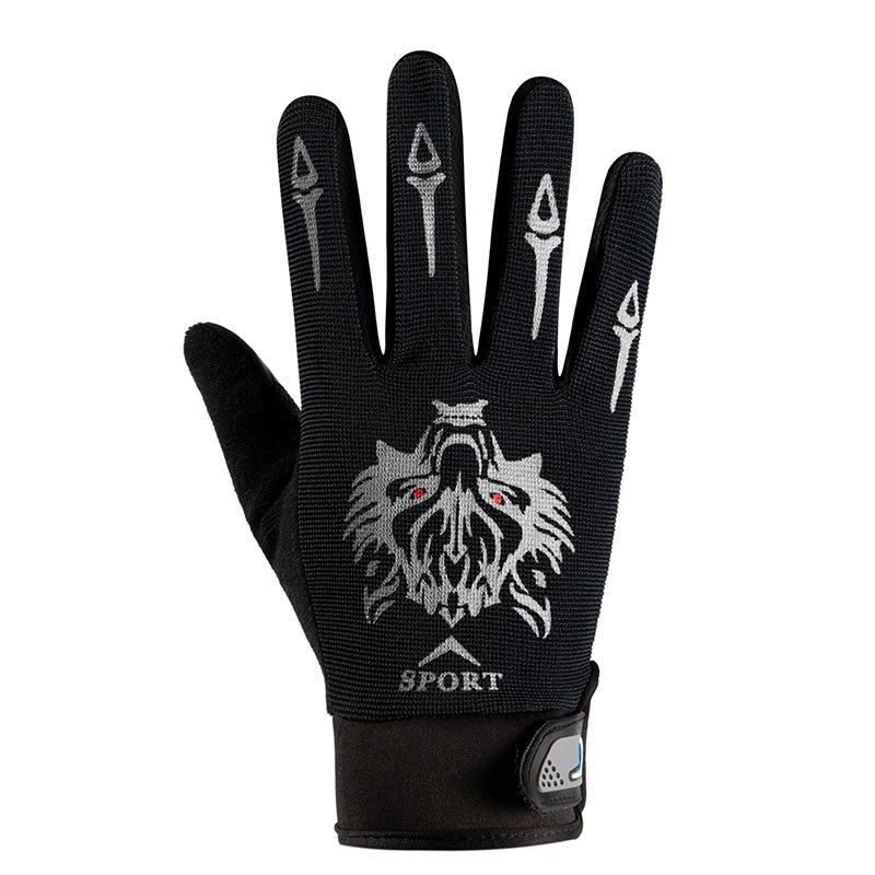 Cycling Half Finger Gloves for Spring and Summer Men and Women Outdoor Fitness Long Finger Motorcycle Thin Racing Gloves