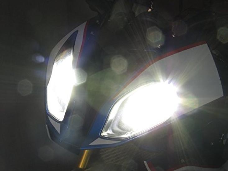 PROTEC LED Headlight Bulb H7 for BMW S1000RR 65033 Kit, Type, 20/20W, 6000k, 2015-2016 (K46),