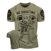 3D Printed Recover Fully Workout T-Shirt Funny Gym T-Shirt High Quality  Men's Short Sleeves Muscle Man Tough Guy T-Shirt