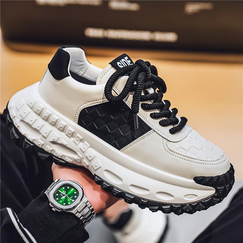 

Spring and autumn dad shoes platform heightening shoes outdoor sports and leisure jogging shoes teen trend little white men s shoes 39