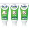 [.co.jp Exclusive] [Bulk Purchase of 3] Check Up Kodomo Children's Toothpaste, Apple, 60g X 3