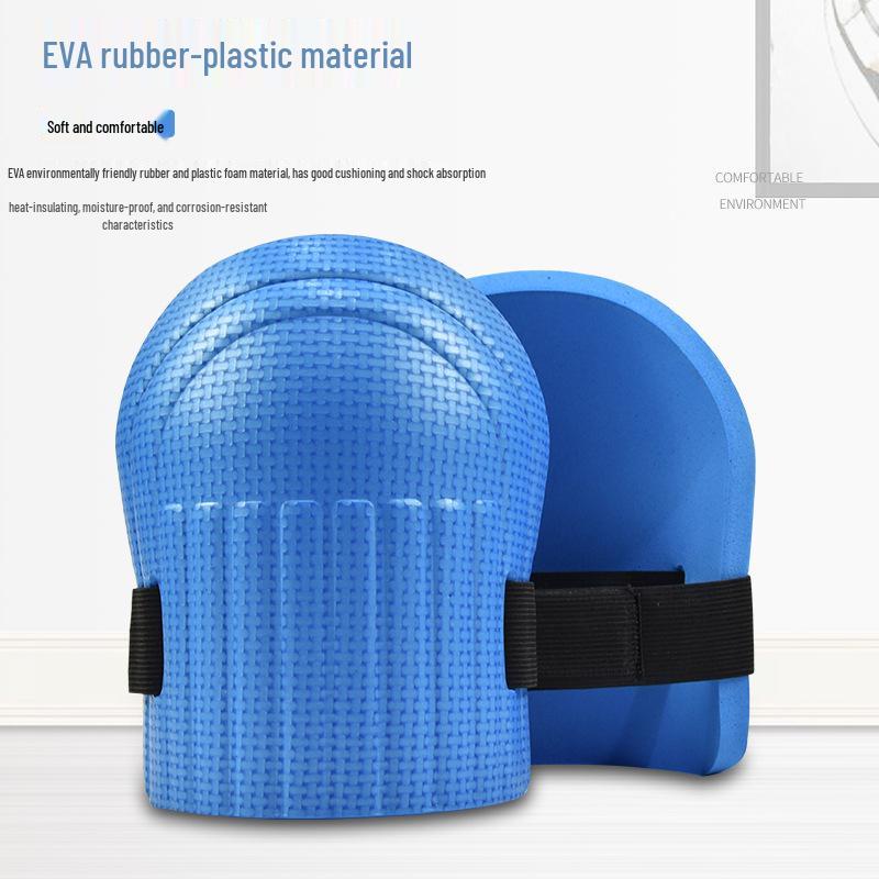 Thickened EVA Knee Pads for Gardening, Construction, and Moisture-Resistant Protection