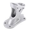 Flag Holder 2 Position Rust Proof 1in Inner Diameter Aluminum Alloy Flag Pole Bracket for Wall Roof