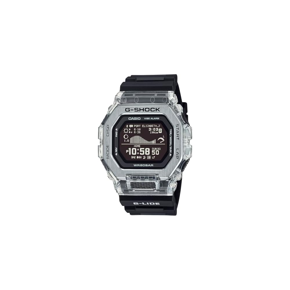[Casio] G-Shock Watch (Domestic Genuine Product) G-LIDE Bluetooth Equipped, Environmentally Friendly Materials, GBX-100S-1JF, Men s, Black