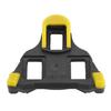 1 Pair Cycling Self locking System Pedal Cleats Mountain Road Bike Accessory (Yellow)