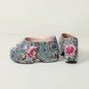 Krazing Pot Mules Polyurethane Spring Summer Size 43 Size 42 Summer Prints Skin Women Platform Women Peep Toe Slip On Sandals