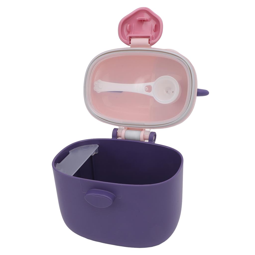 Baby Milk Powder Dispenser On The Go Travel Container Holder Portable PP Distribution Box Sealed