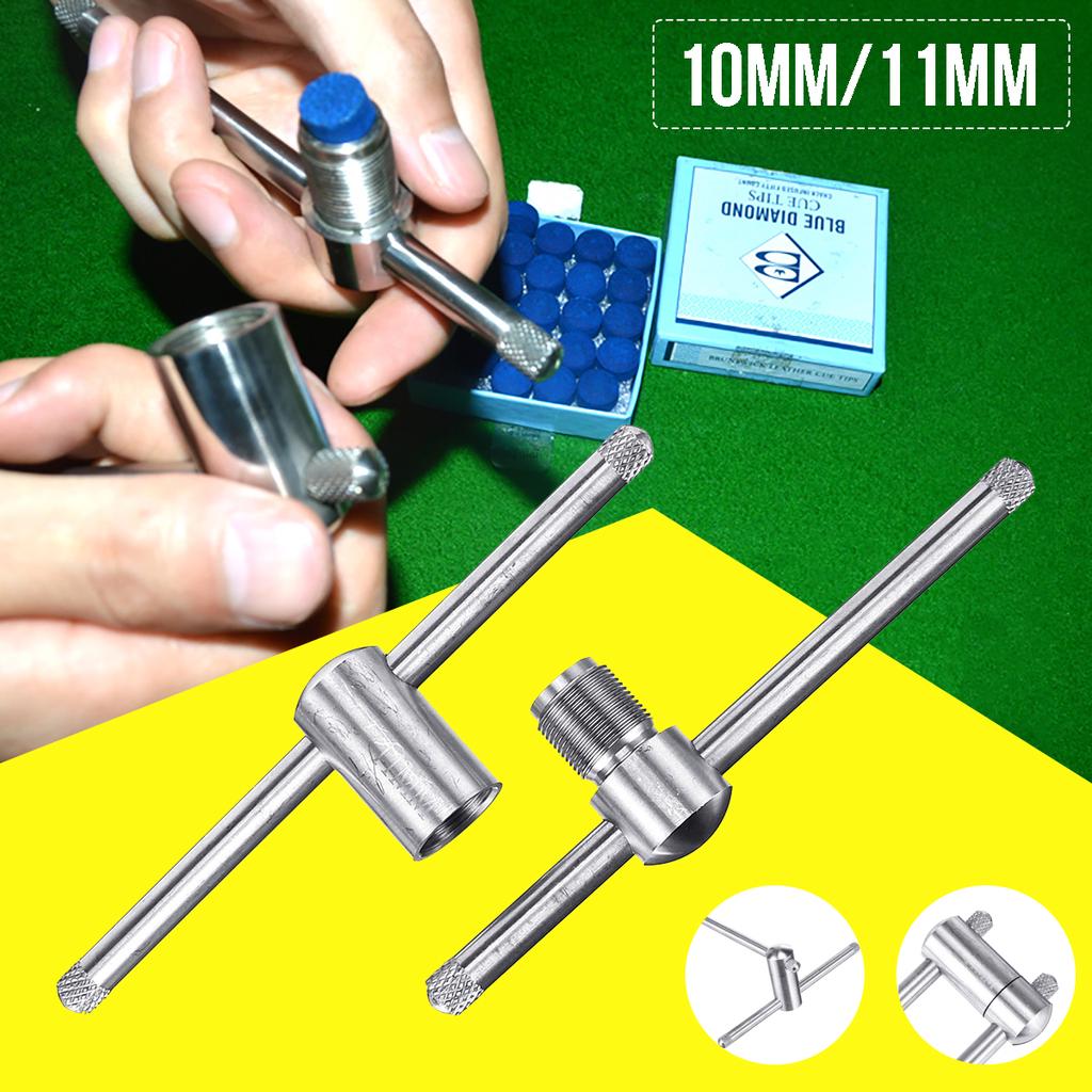 Pack of 100 Universal Cue Tip Replacements 9mm 10mm Snooker Rod Stick Caps
