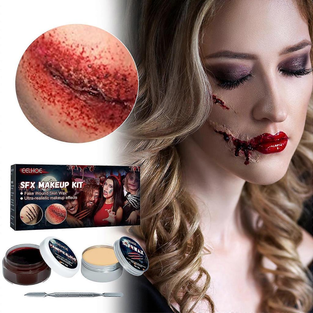 Festival Skin Wax Plasma Makeup Set Makeup Horror Party Makeup Props