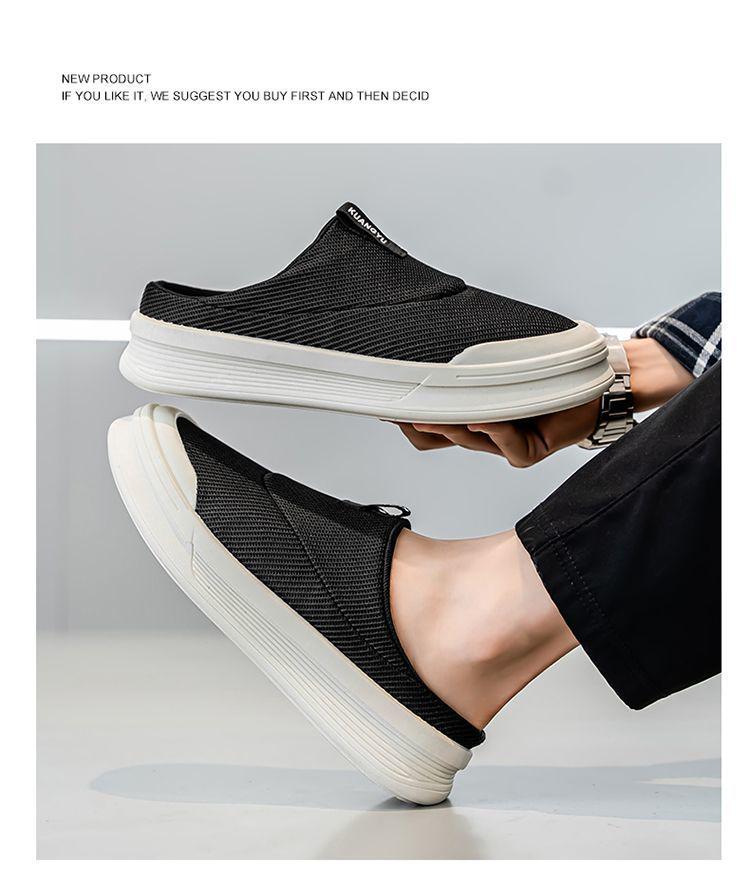 Veelzijdige Zomer Canvas Witte Instapslippers - Lichtgewicht Casual Schoenen