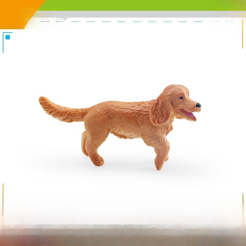 Pvc Lifelike Dog Sculpture Collection For Kids Learning And Decor