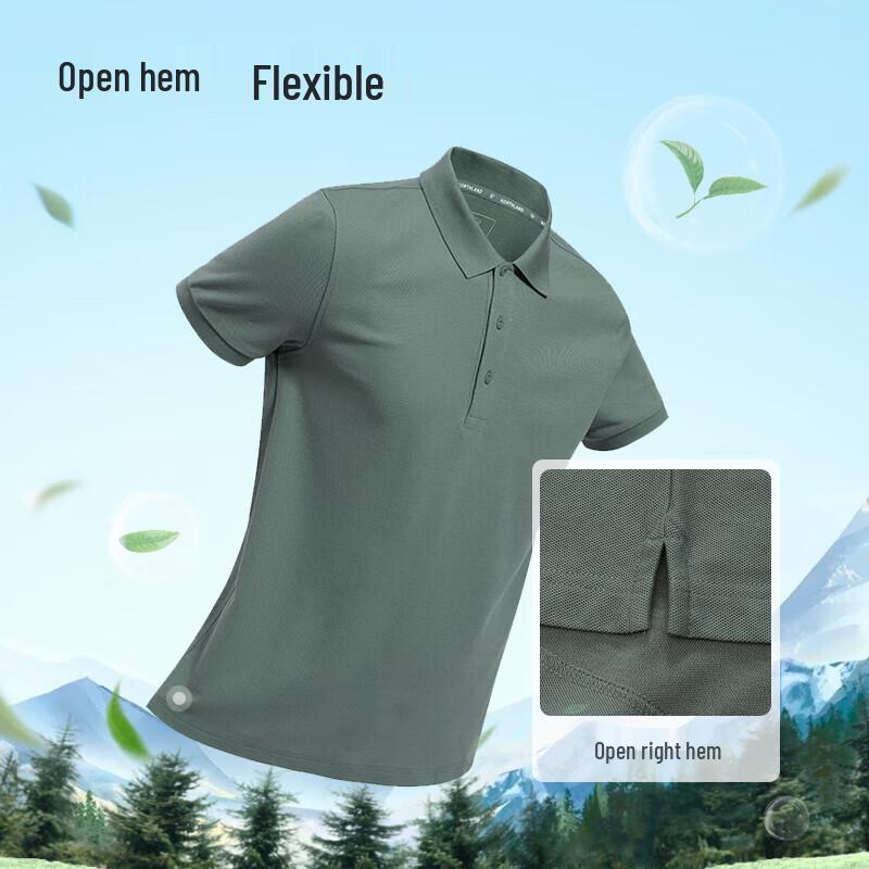 NORTHLAND Men's Oka Summer Polo T-Shirt