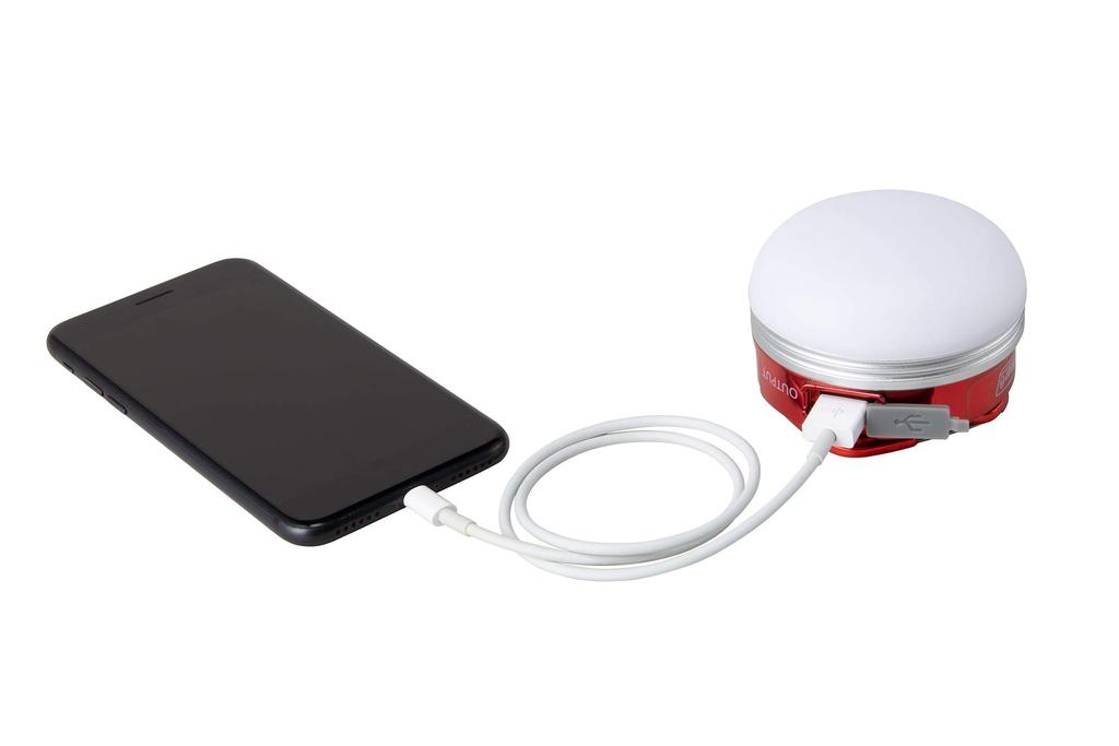 Coleman Hanging Emergency and Power Outage Tabletop Work USB Charging E-Light, LED, Light, Rechargeable, Outdoor, Camping, Hiking, Lighting, Small,