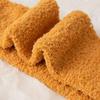 Women Cartoon Thigh High Fuzzy Slipper Socks Cute Animal Embroidery 3D Ears Over Knee Long Stockings Winter Fluffy Plush Warm Leg Warmers