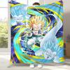 Anime D-Dragon Ball Game Cartoon Flannel Blanket,Ultra Soft Warm Plush Throw for Home Bedroom Bed Sofa Cover Office Camping