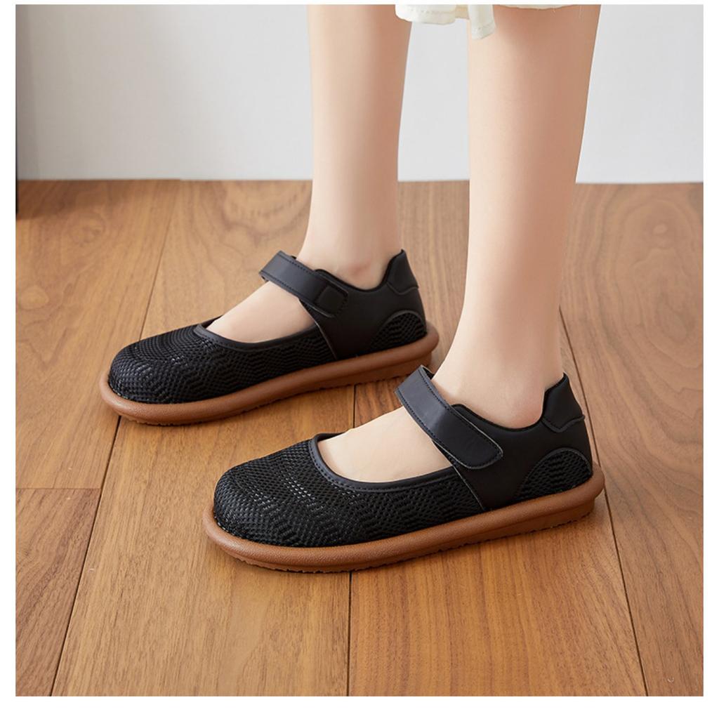 Damen Sommer Neue Schuhe, Kinder Vielseitige Atmungsaktive Freizeitschuhe, Weich Besohlte Nicht Ermüdende Stoffschuhe