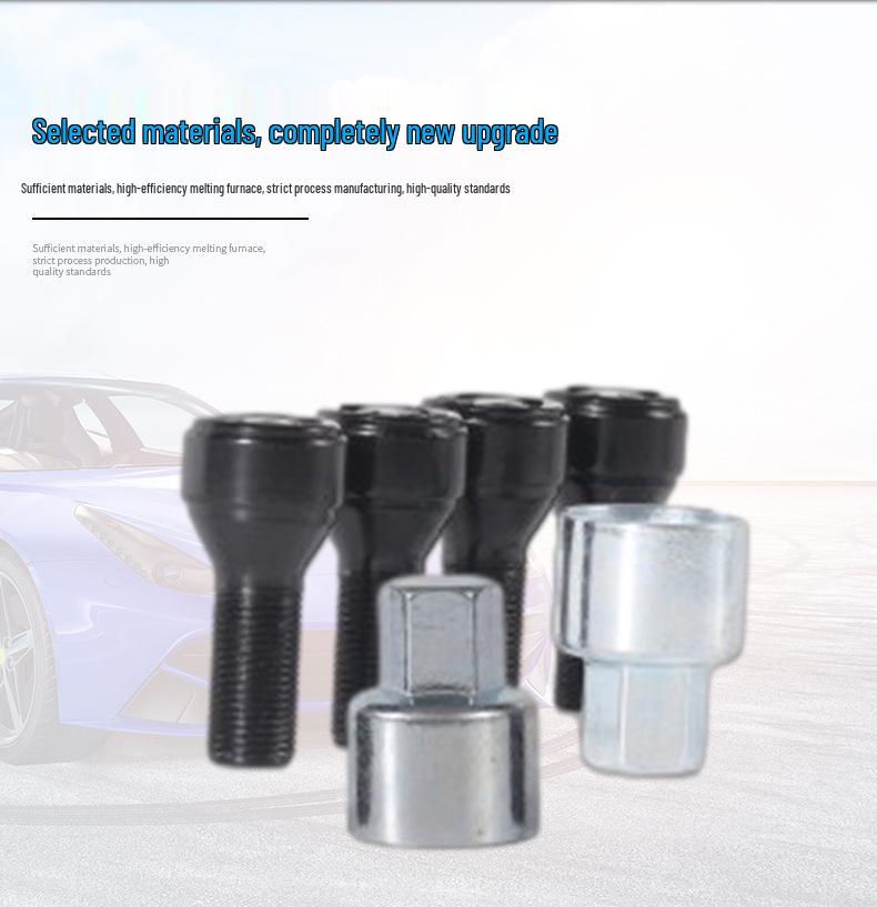 Anti-theft Screw Set for 1, 3, 5, 6, 7 Series and X1, X3, X5, X6 Models