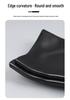 Black Matte Square Japanese Sushi and Barbecue Plate - Melamine Tableware