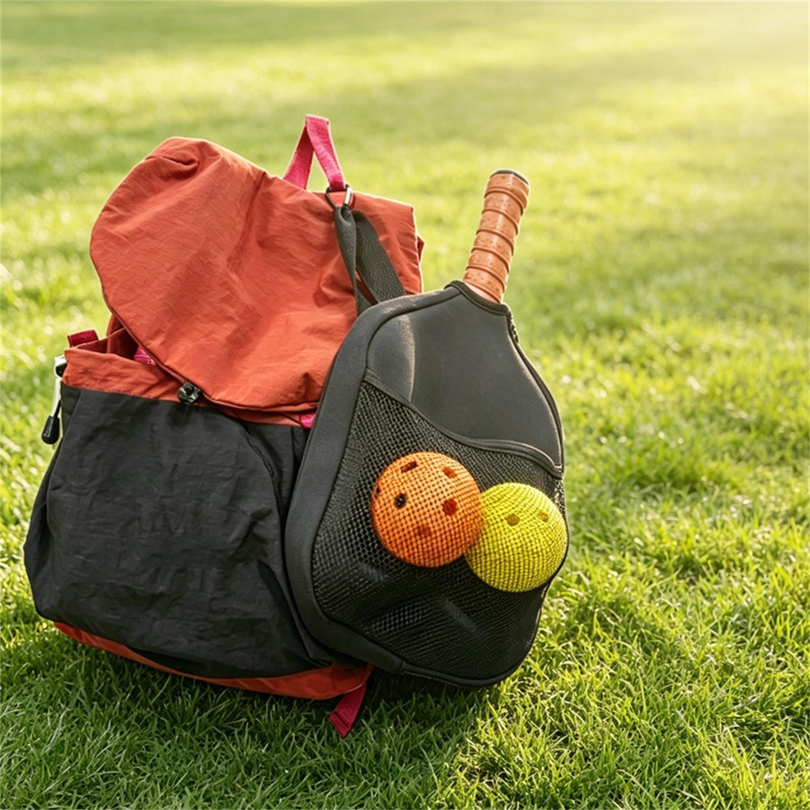 

Cover Pickleball Bag Accessories Pouch Gift Organizer Racket Sleeve Storage for Training no Hook