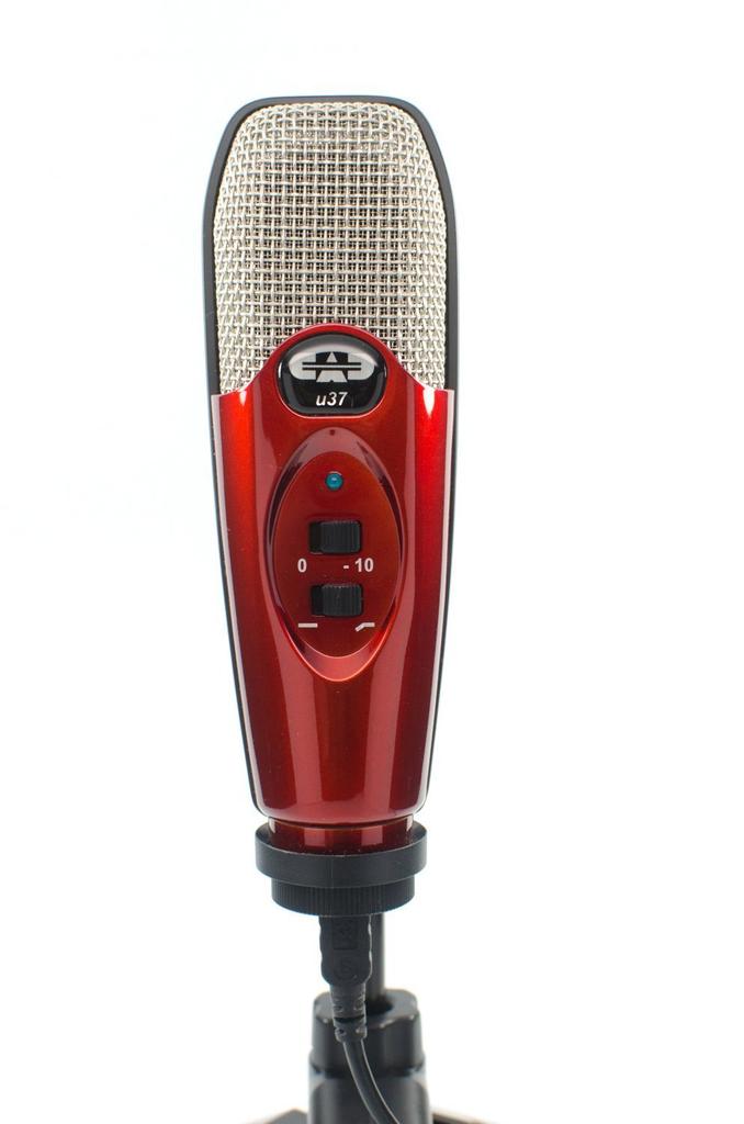CAD AUDIO USB connection condenser microphone U37 Candy Apple Red