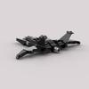 MOC Children's Gift Building Blocks Batman Tank Compatible with Arkham Batwing Model Male Assembled Toy