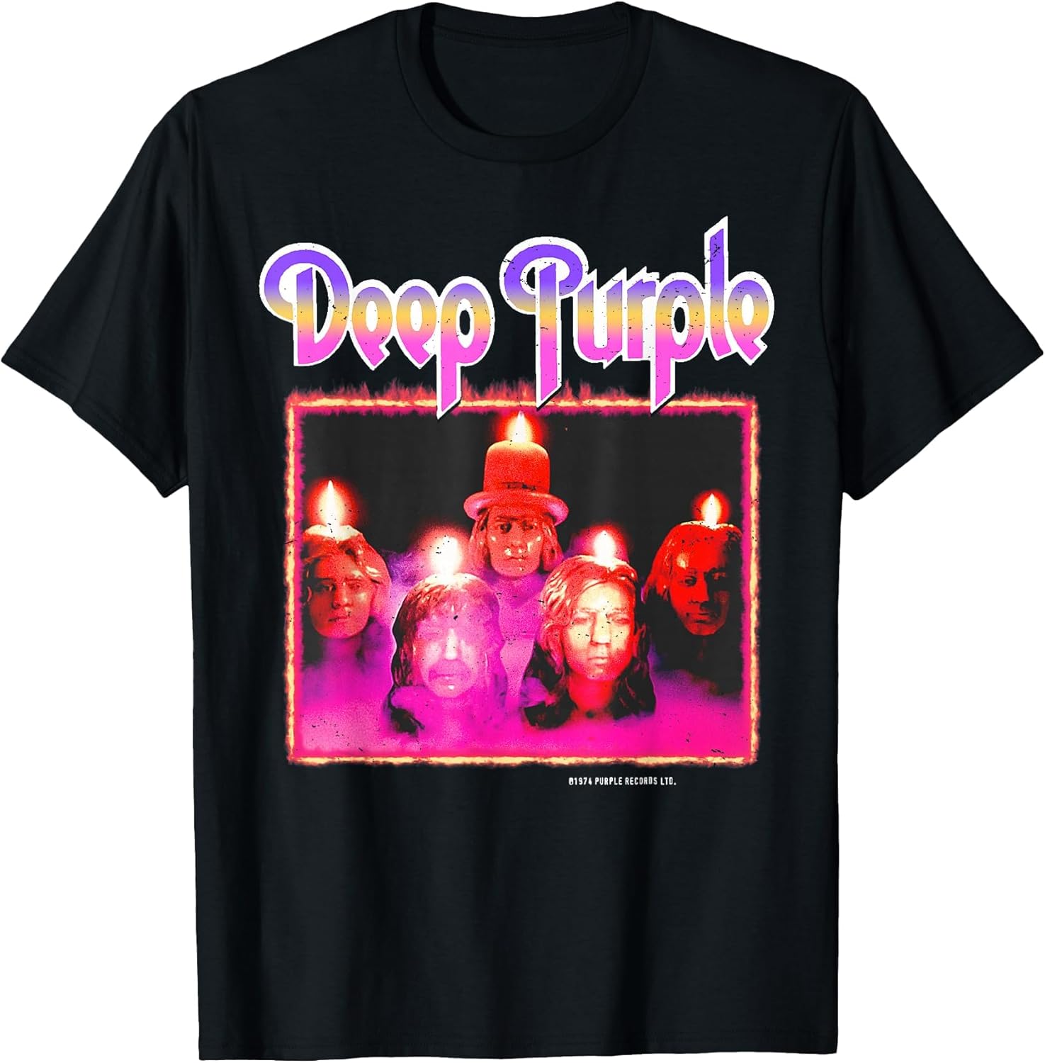 Deep Purple Burn T-Shirt S разноцветный