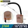 Carbon Brush 16x25x40 Double Wire High-Wear Resistance Motor Brush, High Copper/Semi-Copper Graphite J164 J204 D214 D104