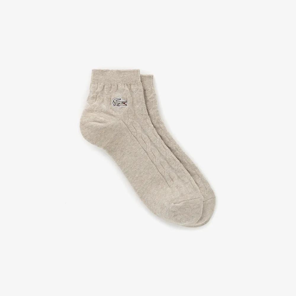 Women's Cable Ankle Socks RA034E-56G-CCA