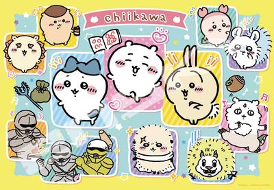 Ensky Chiikawa und Freunde 51 x 73,5 cm Puzzle, 1000 Teile, 1000T-377