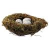 4Pcs 4.7" Birds Nest Artificial Bird Nest Decor House Decoration Birds Nest Fern  Party