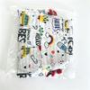 Porch Bird Statue Clothes for School-Season Decorating, Polyester Outfit with Colorful Classroom Symbols for 23 Inch Figure Displays