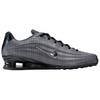 Nike X Naked Copenhagen Shox Z Coupe Confortable Chaussures de Style Baskets Unisexe Gris Argenté IO9319-001