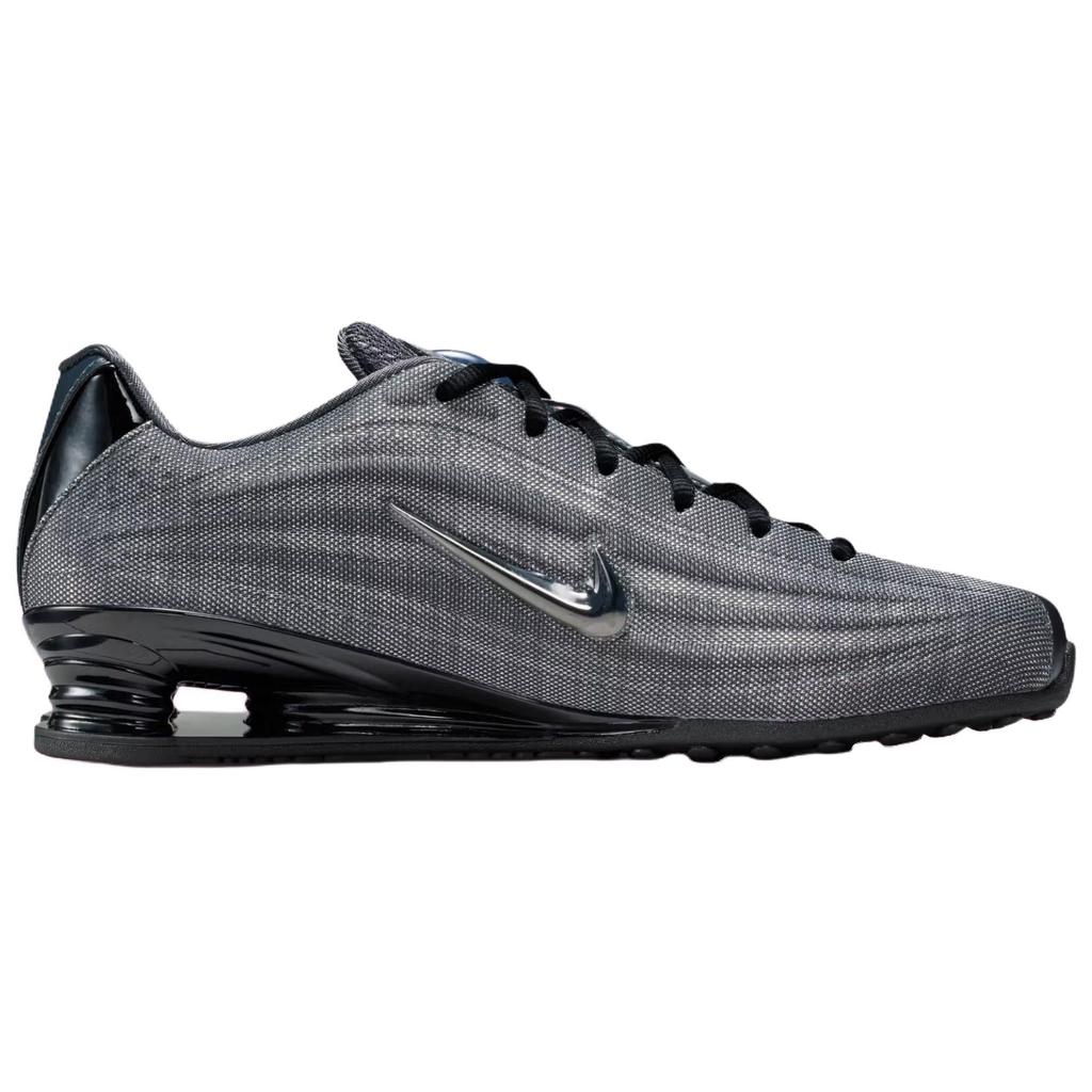 Nike X Naked Copenhagen Shox Z Coupe Confortable Chaussures de Style Baskets Unisexe Gris Argenté IO9319-001
