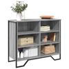 VidaXL Buffet Sonoma Grey 91x35.5x74.5 Cm Engineered Wood 848552