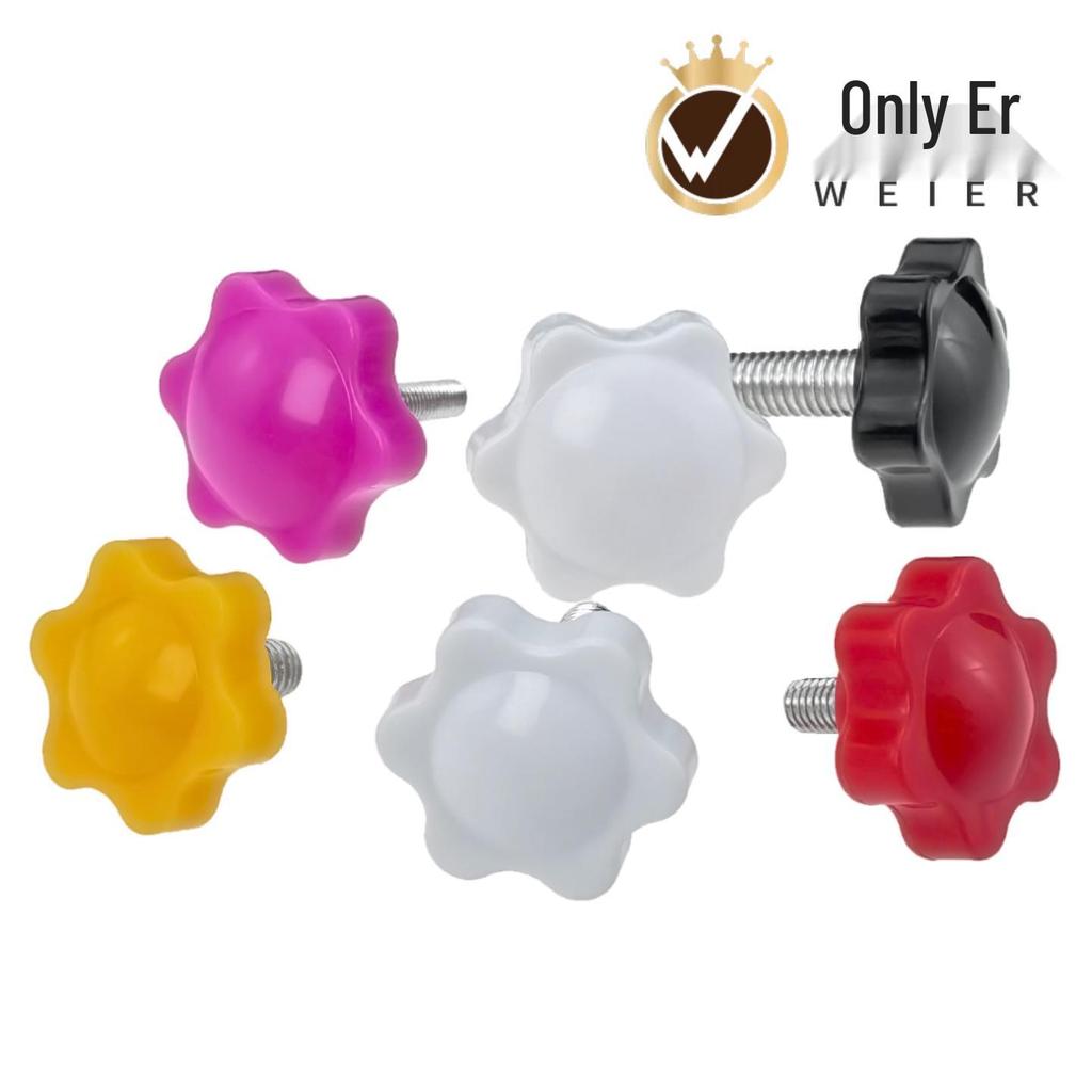 Plum Blossom Star-Shaped Hand-Tightened Screw Cap Handle (M4, M5, M6, M8, M10)