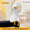 Work is Tiring - Duck Desk Sculpture for Car Console or Office Mood Booster