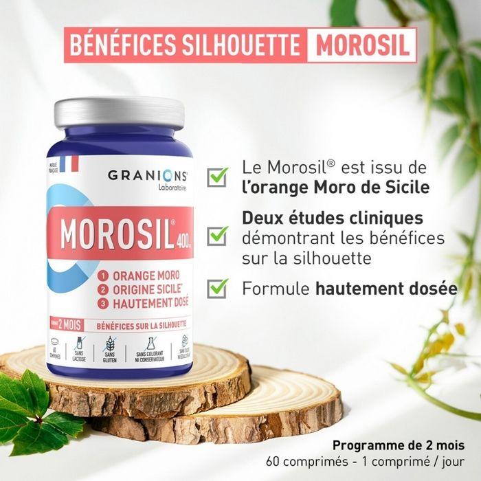 Granions Morosil 400mg Formule Hautement Dosée 60 comprimés