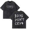 Rapper RELS B Skinny Flakk A New Star Album Merch Tshirt Unisex Women Fashion Hip Hop Tshirts Cotton Oversized Washed Tshirts