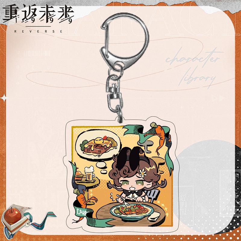 

Reverse 1999 KeyChain Men Vertin Key Chain Women Sonetto Plate Desk Decor Regulus Standing Collection Ornament Schneider Matilda 6 cm&Commonly&Commonly