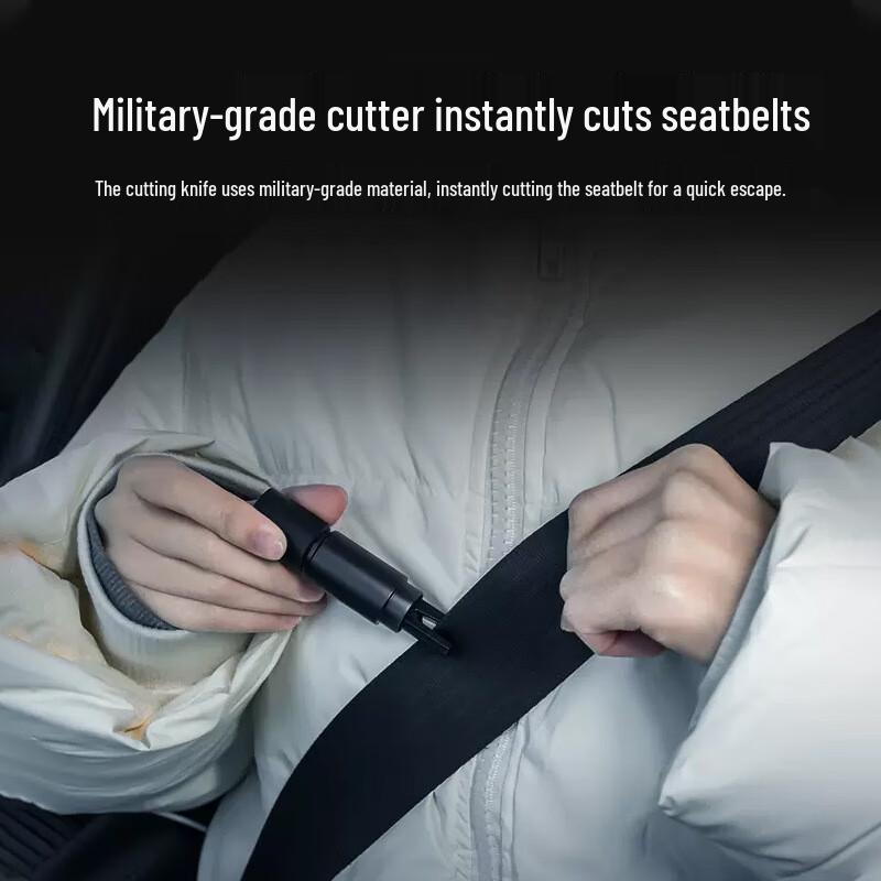 YEXIZE 2-in-1 Car Emergency Escape Tool