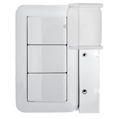 Soporte Robot de Dedo SwitchMount, Marco de Montaje, Base y Soporte para Serie Cosmo Wide 21, Redondo y Cuadrado Compatible, Montaje a Presión (Base B + Montura A)