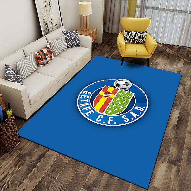 Getafe CF Shield Carpet Design suitable as a non-slip mat for the living room or bedroom sofa