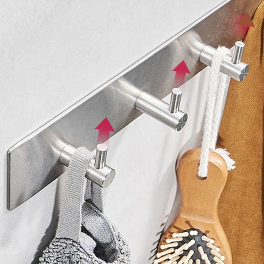 Black Coat Hooks Hanging Bags Key Hangers Multi-Purpose Towel Holder  for Home