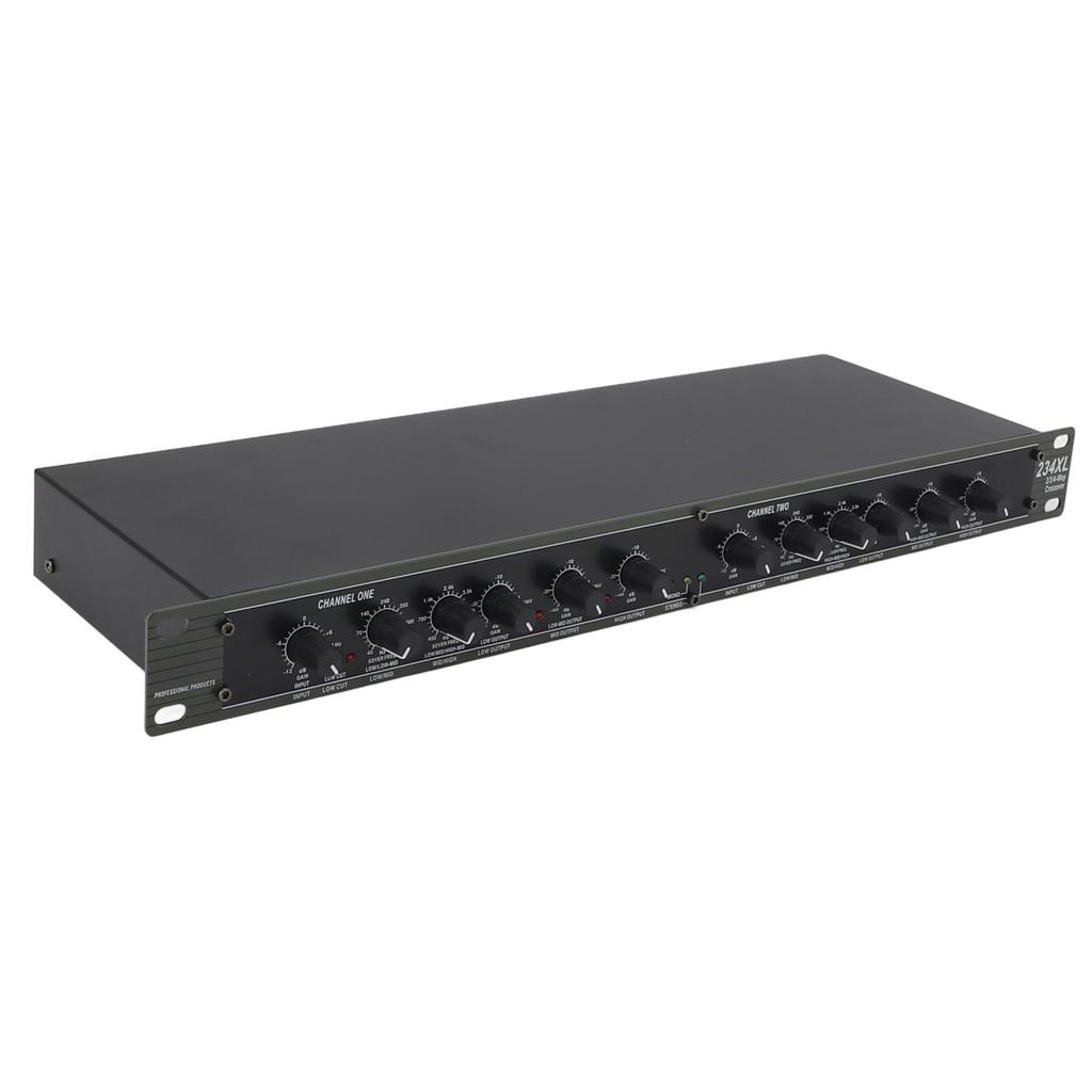 234XL Crossover Profesionální Stereo 2/3 Pásmový Mono 4 Pásmový Crossover pro Venkovní Scénické Vystoupení 4 Pásmový Crossover
