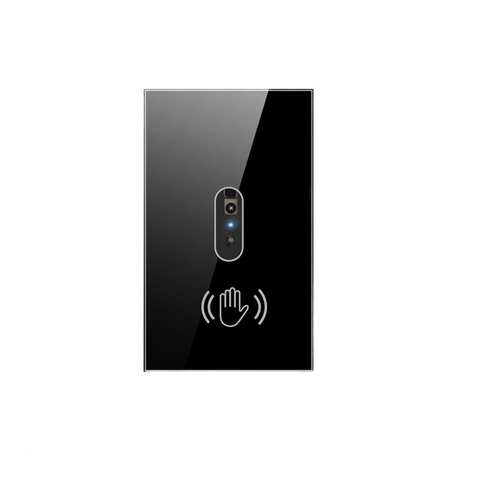 Touchless Infrared Wall Switch Non Contact Hygienic Tempered Glass AC 100 240V 50 60Hz 10A Dual Status Lights L N Wiring