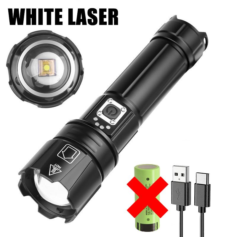 Most Powerful LED Flashlight USB Rechargeable Torch Light High Power Flashlight Tactical Lantern Long Shot Hand Lamp For Camping