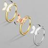 Fidget Spinner Adjustable Stacking Worry Ring for Butterfly Rotating Ring Jewelr