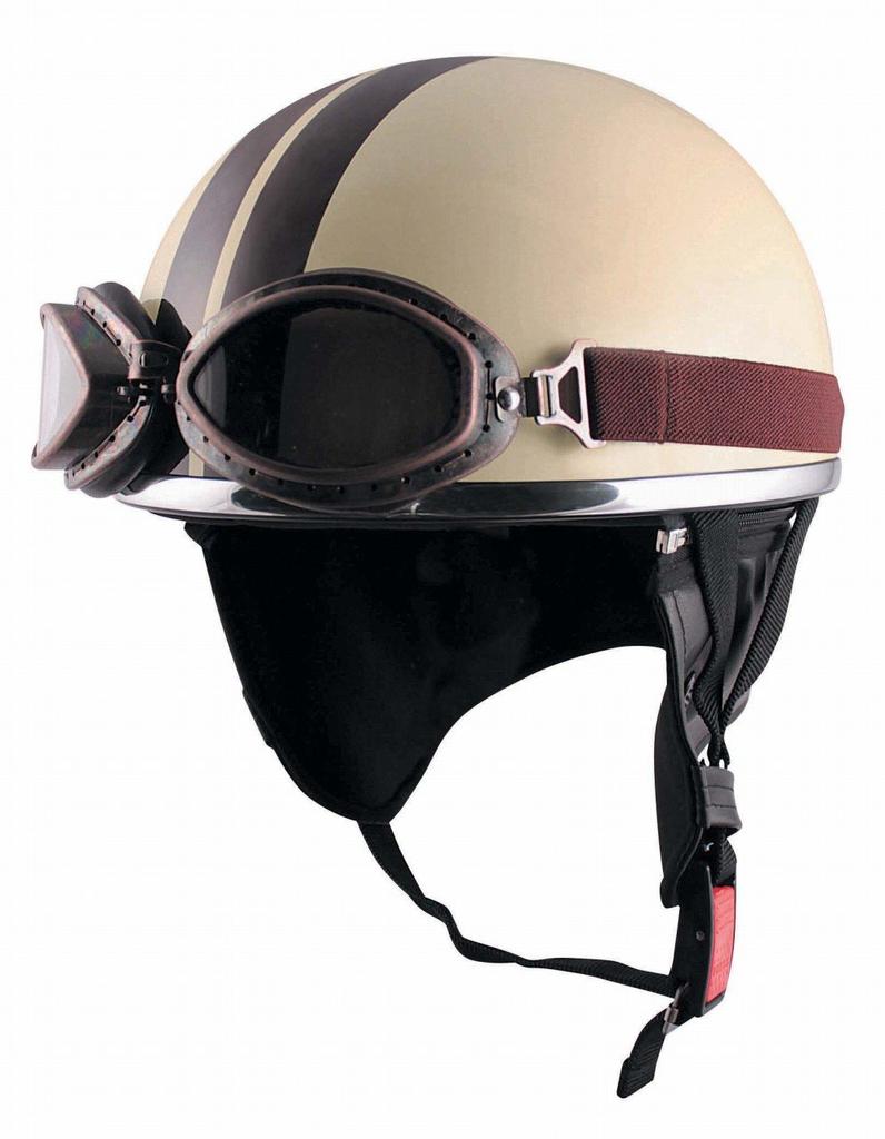Speed Pit TNK Industries 50177 FREE circumference than CL-950 Ivory/Brown (Head 58cm~less 60cm)